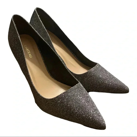 le chateau Shoes - 👠SPARKLY SILVER  PUMP